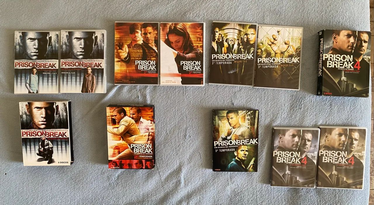 Coleção COMPLETAÇA PRISON BREAK! TODAS AS TEMPORADAS!! - Foto 2