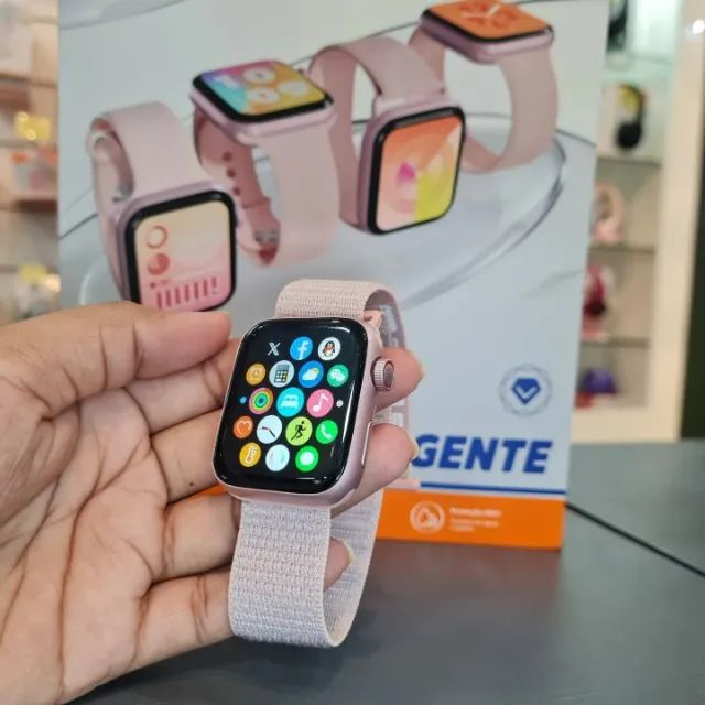 Kit Relogio Digital Smartwatch Com Pulseiras Extra + Pulseira De Berloque  - Foto 2