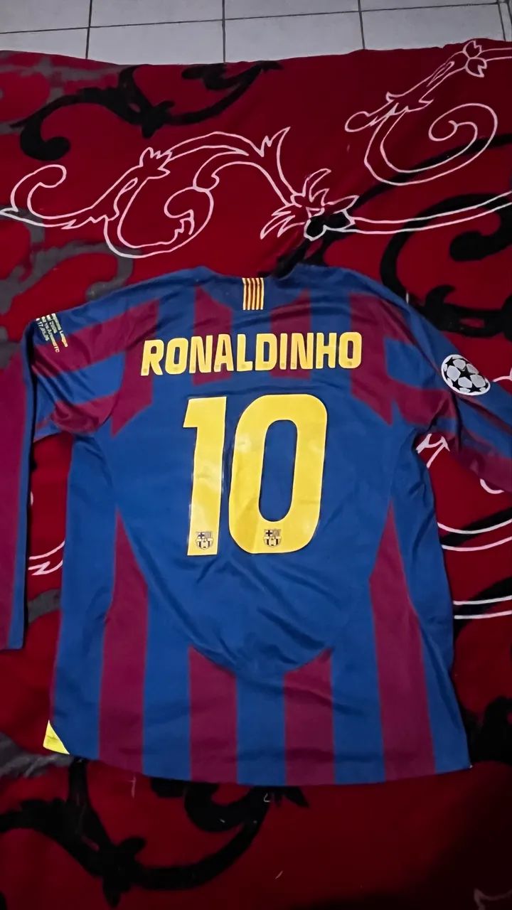 Camisa Ronaldinho Barcelona 