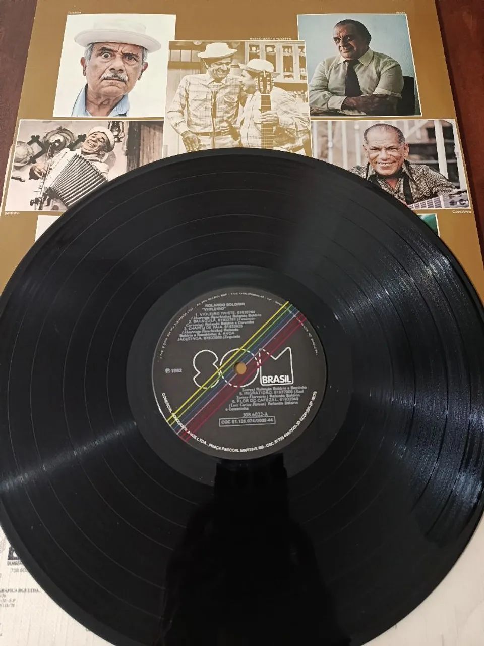 Rolando Boldrin - Violeiro / LP disco de vinil  - Foto 3