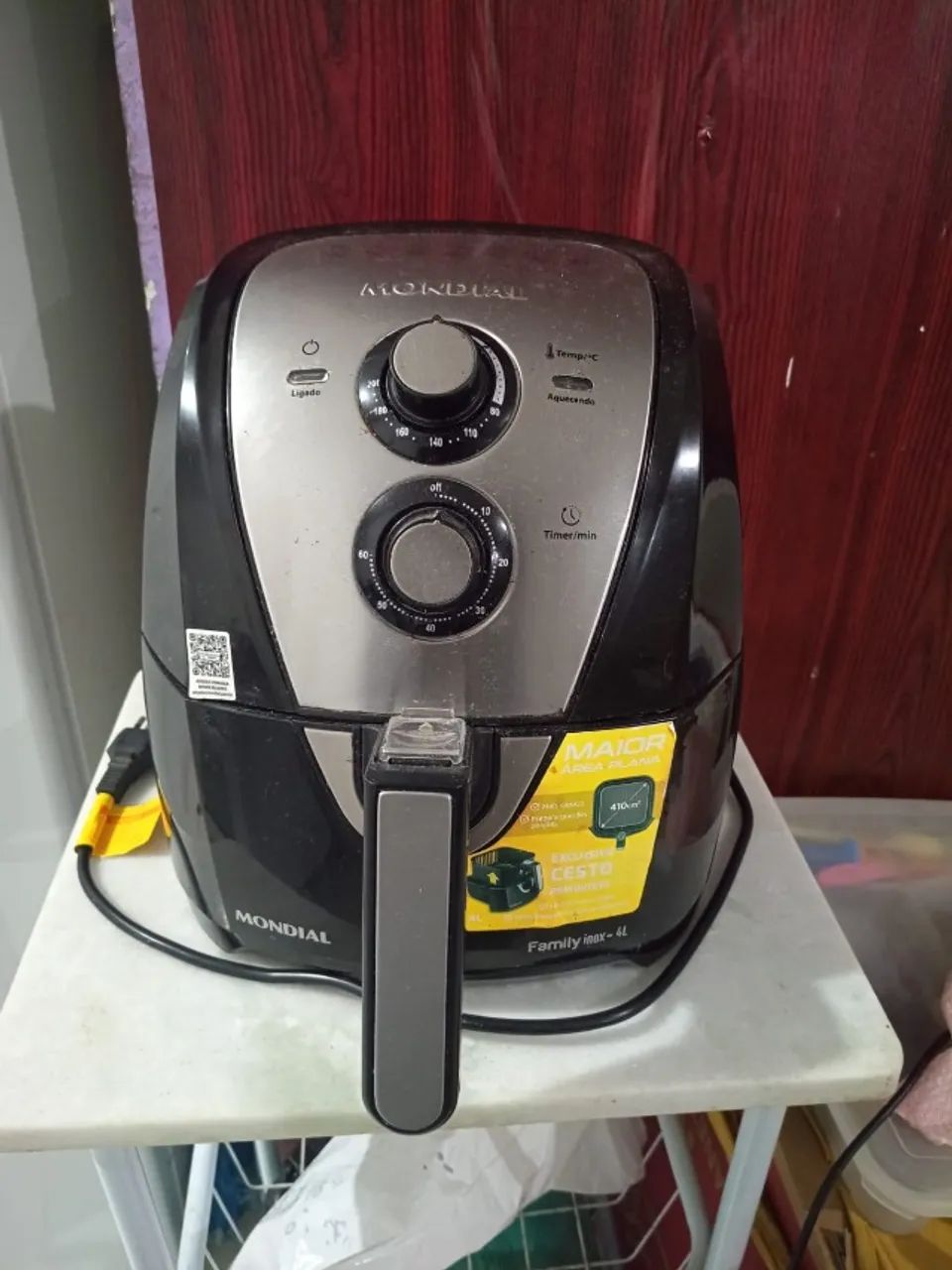 Vendo Airfryer pouco usada, nova, funcionando perfeitamente.