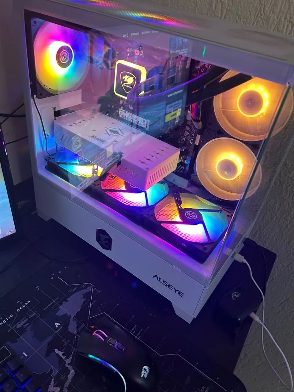 PC GAMER + MONITOR 27" - ACEITO TROCA EM VIDEO GAME - Foto 2