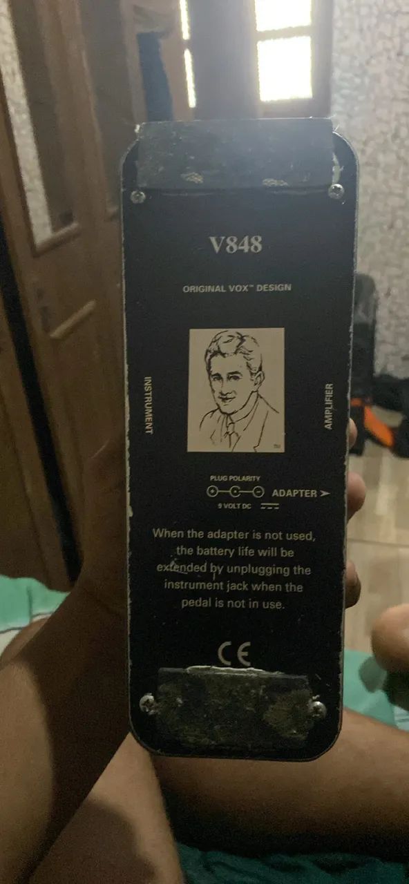 Pedal VOX V848 The Clyde McCoy Wah-Wah - Instrumentos musicais
