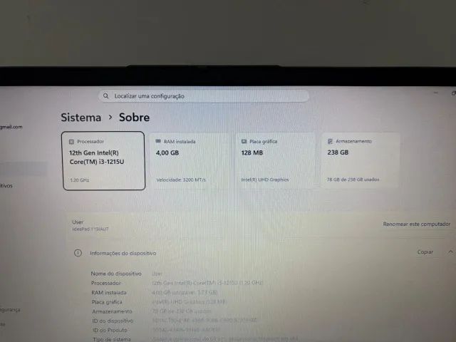 vendo notebook lenovo  - Foto 3