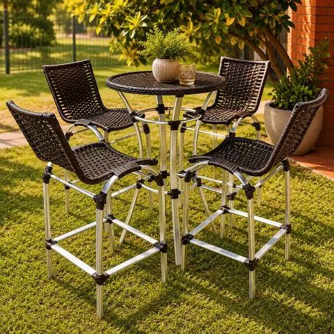 Conjunto de mesa para área externa  - Foto 2