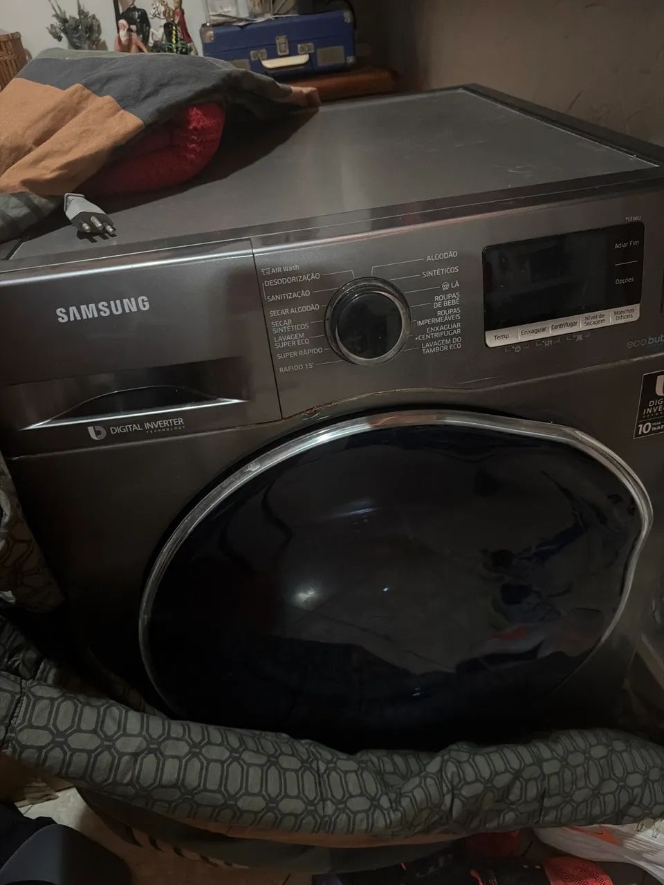 Lava e seca Samsung com defeito 