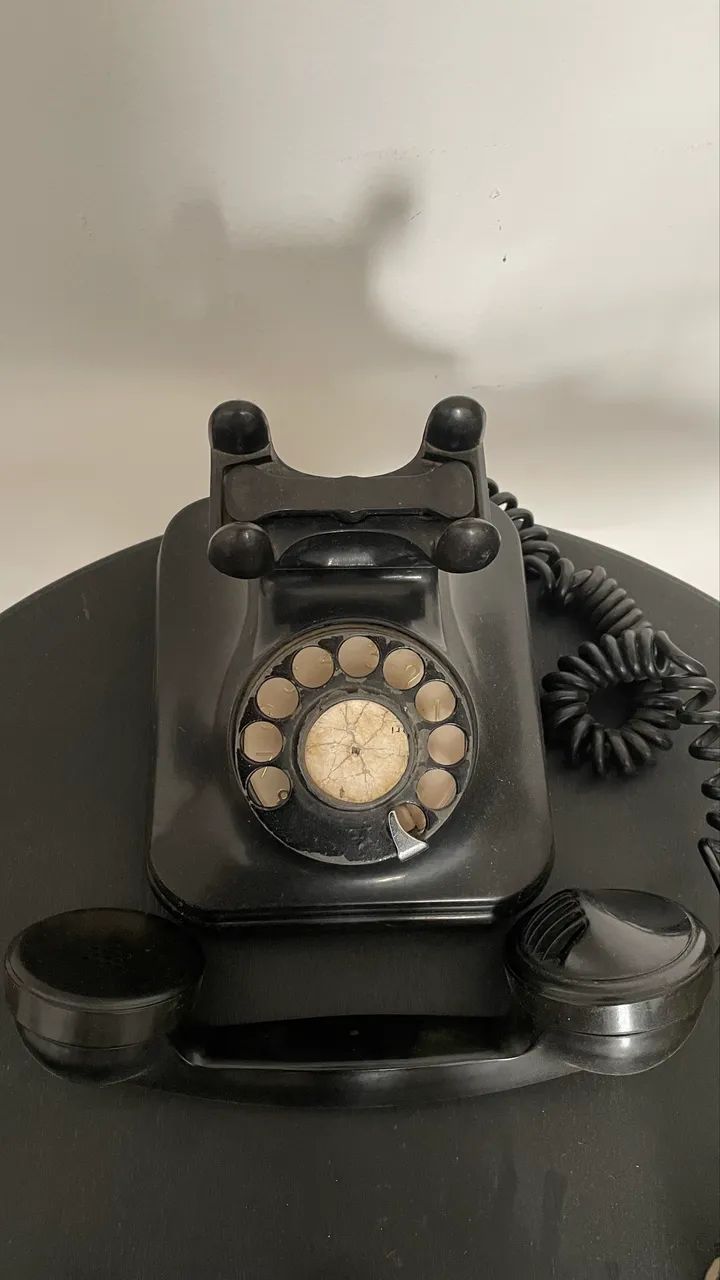 Telefone Antigo em Baquelite de disco - Foto 3