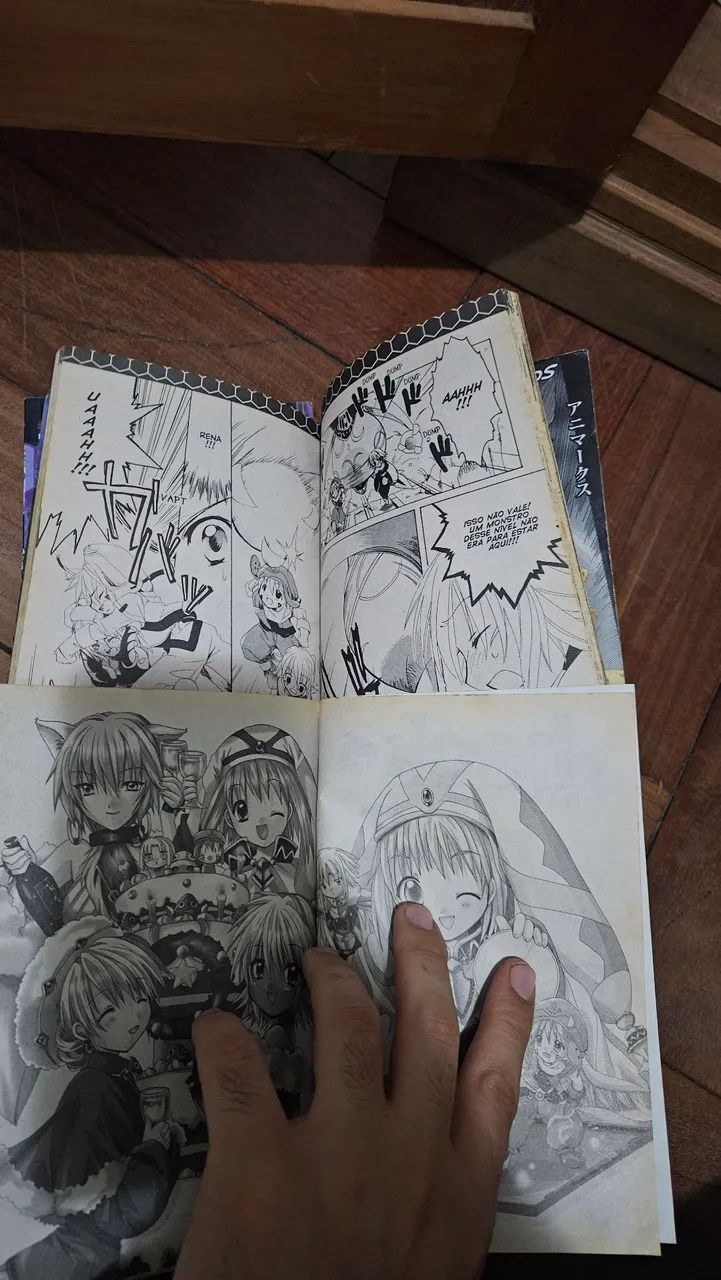 Conjunto .hack mangá 1 ao 7 - Foto 2
