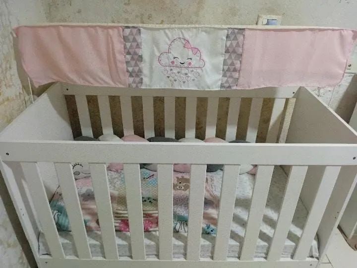 Berço completo 3 em 1 cama, sofá e berço  - Foto 2