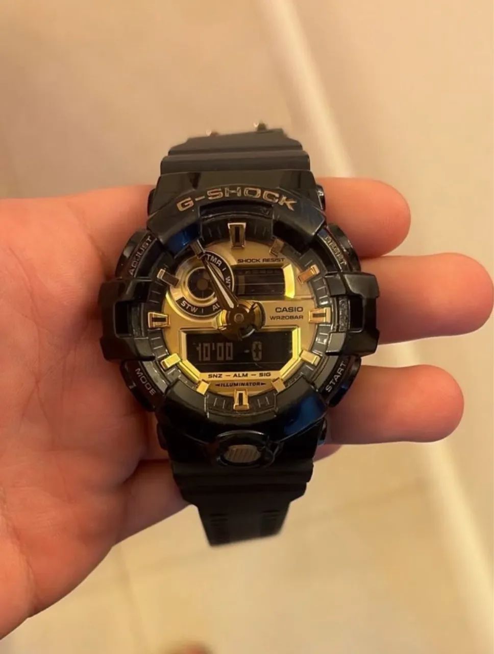 relógio casio g-shock ga-710gb original 