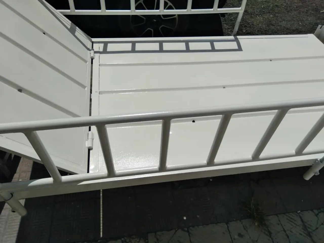 Cama hospital reforçada  - Foto 4