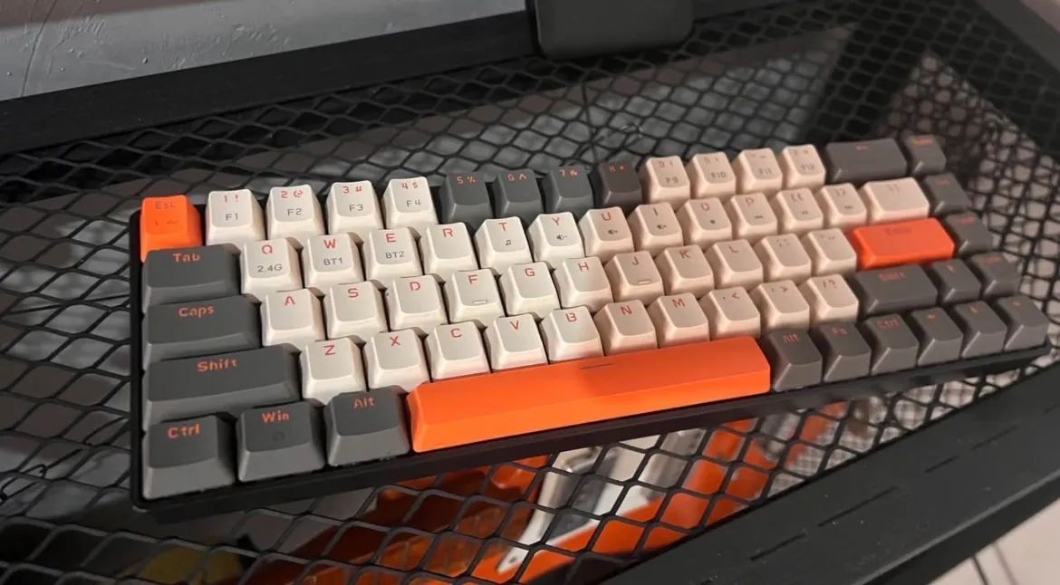 Teclado sem fio K68 60%