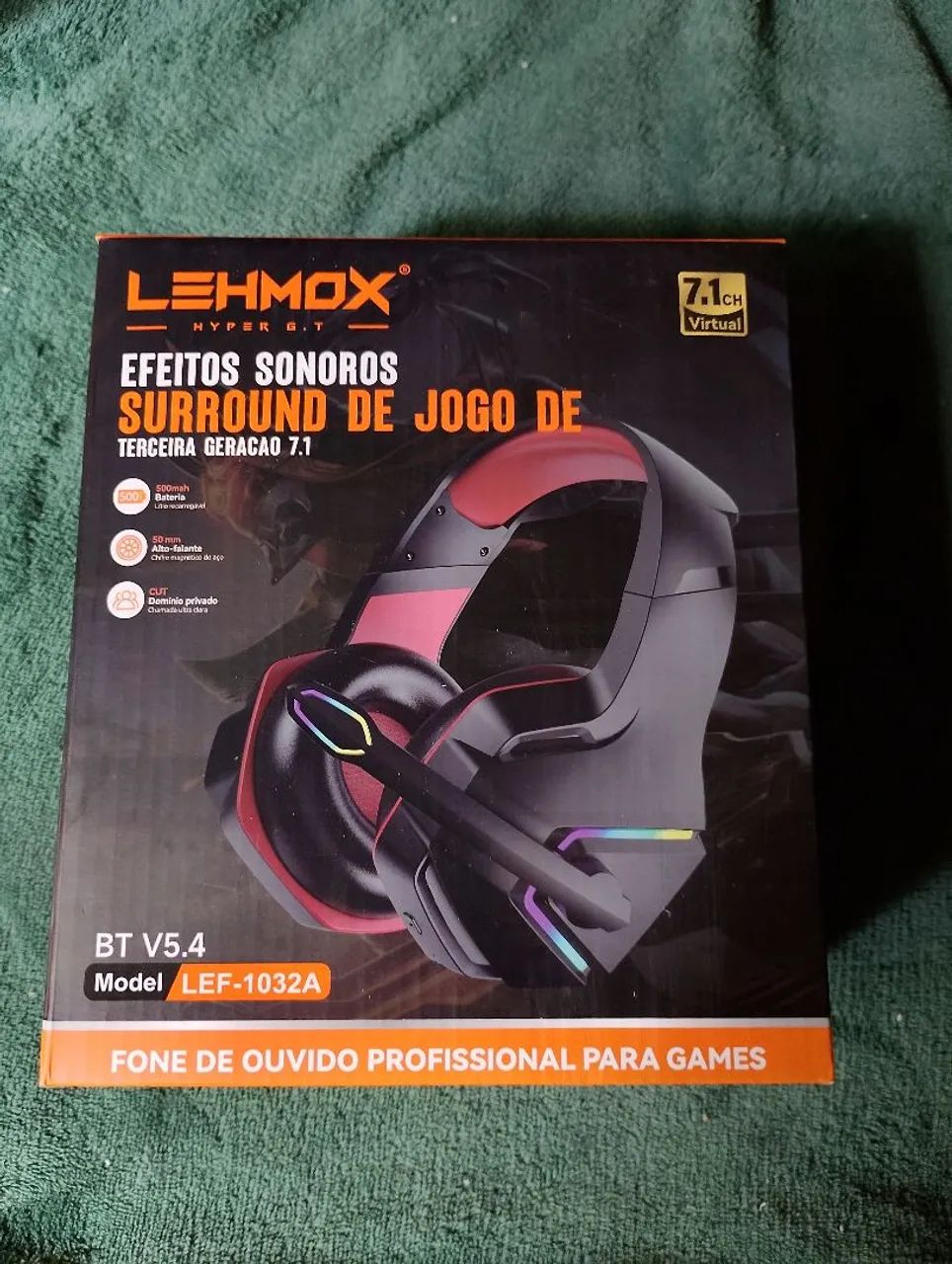 Fone de Ouvido Profissional para Games - Bluetooth  - Foto 3