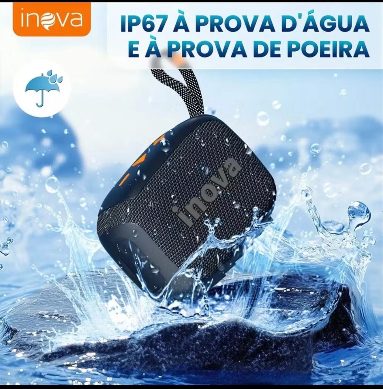 Caixinha de som a prova d?água  - Foto 2