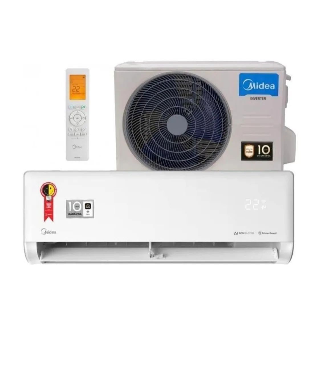 Ar-condicionado Midea 22000 btu INVERTER