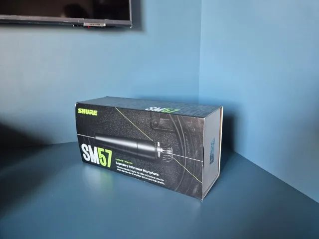 Microfone Shure SM57 - Novo - Foto 2