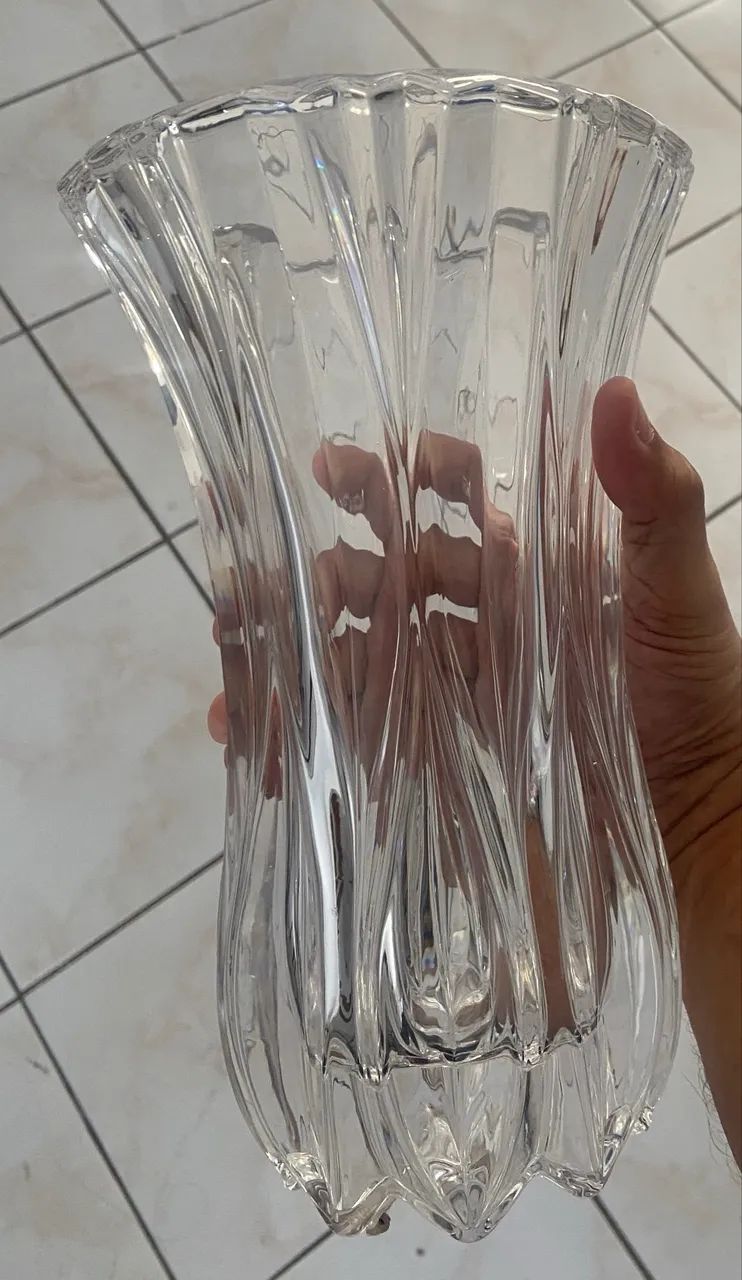Vaso de cristal 30 Cm - Marca Camicado - Foto 2