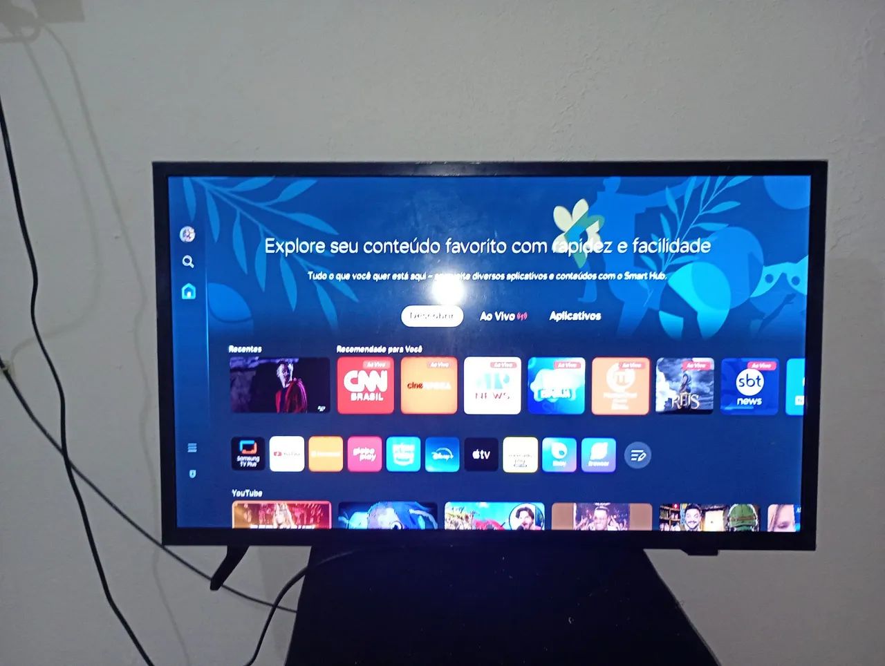 Tv 32 polegadas da Samsung muito nova - Foto 2