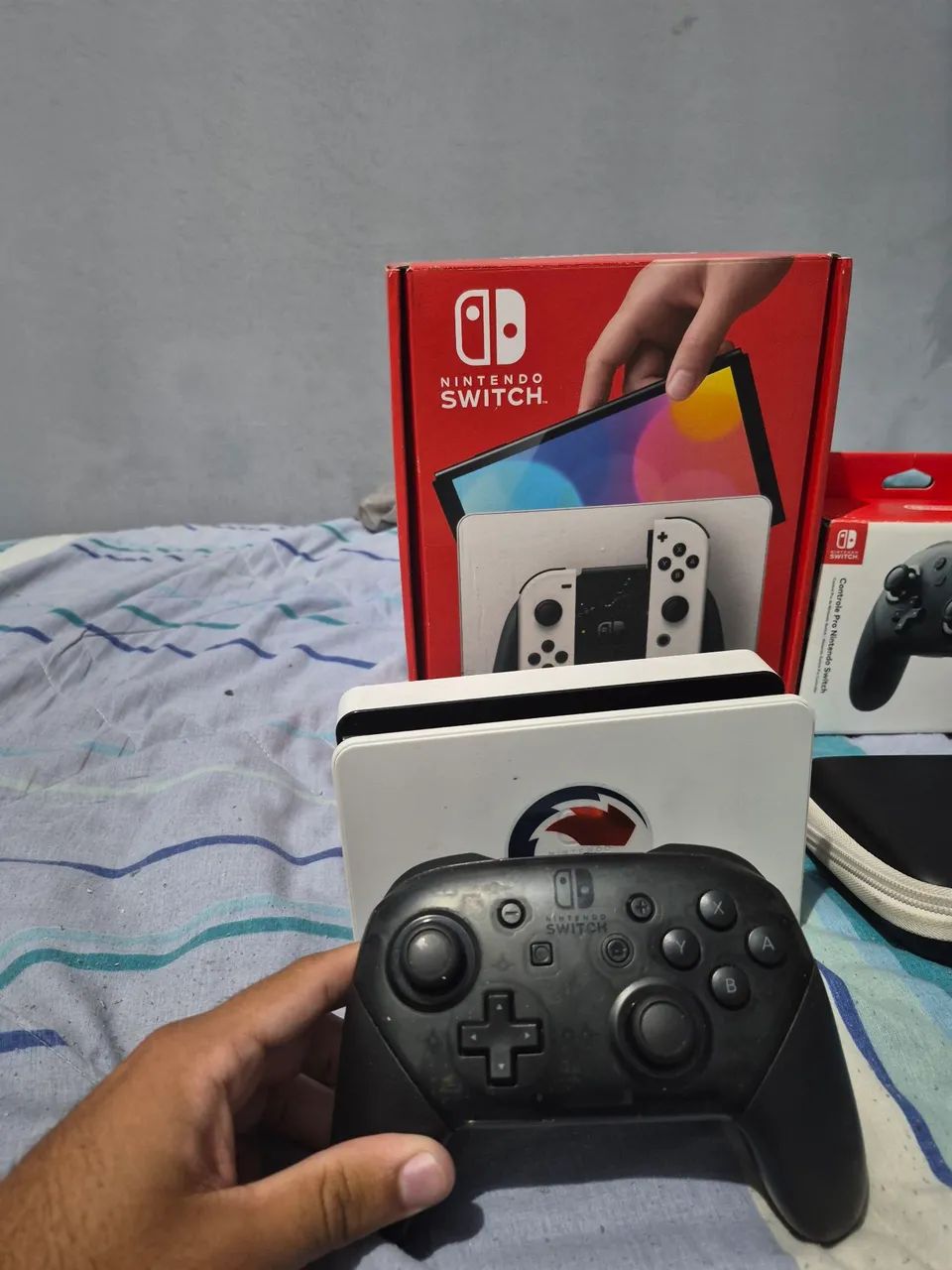 Nintendo switch oled (desbloqueado) - Foto 3