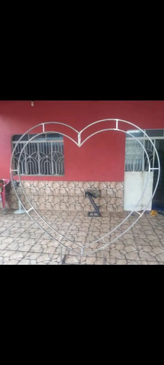 Coração para ornamentação. 