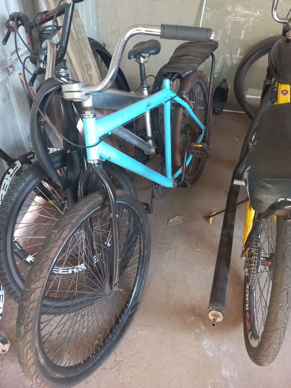 Bicicleta montadinha