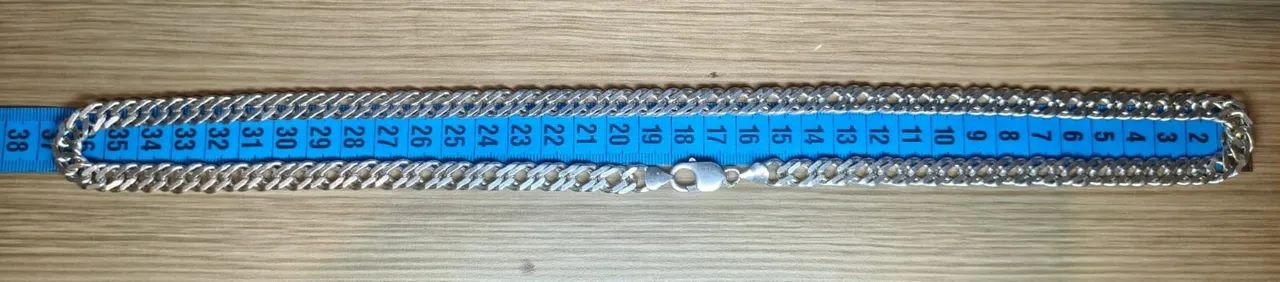   Corrente Prata 925 (9mm) - 72 gramas - Foto 5