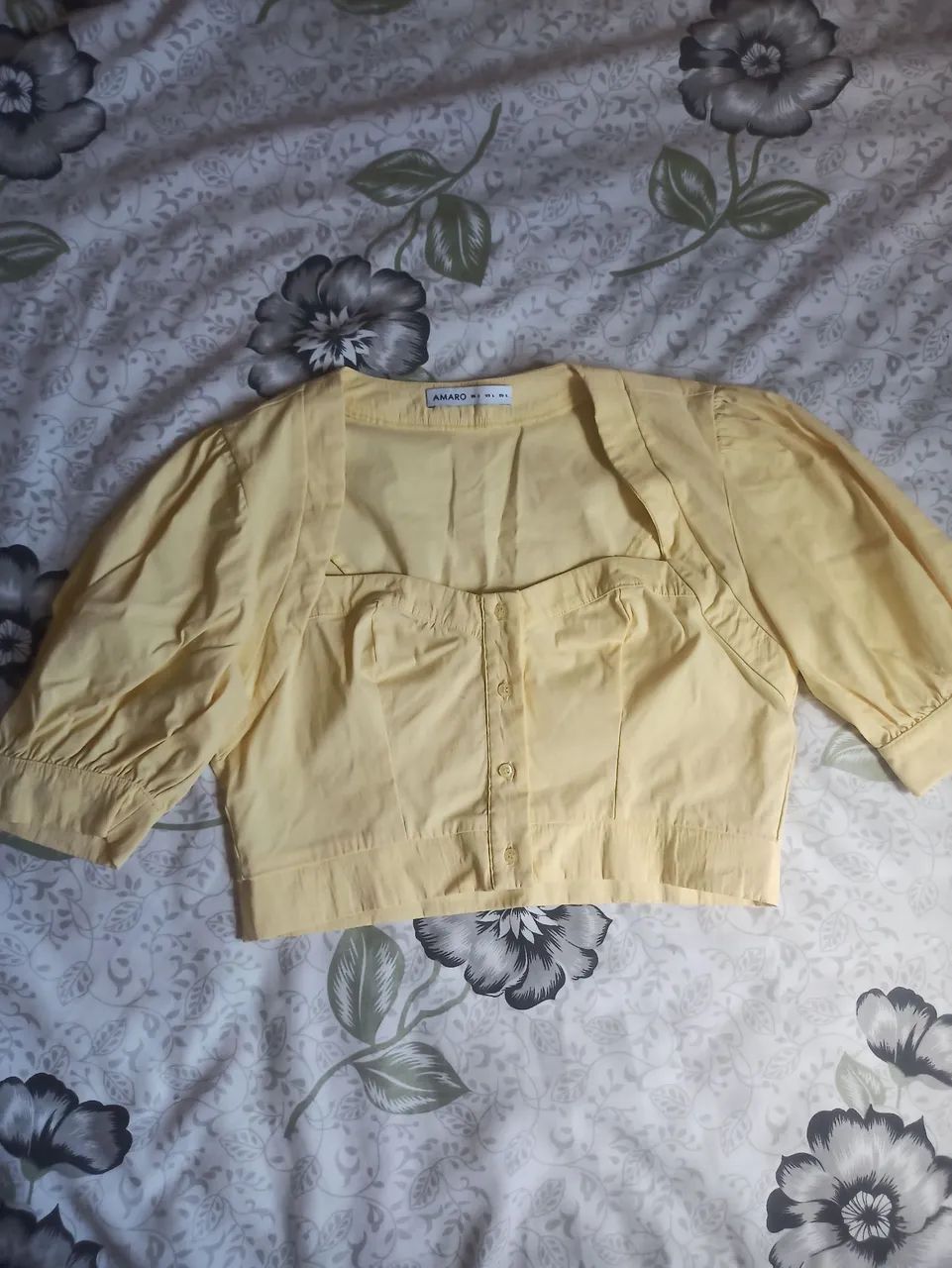 Desapego blusa feminina amarela 