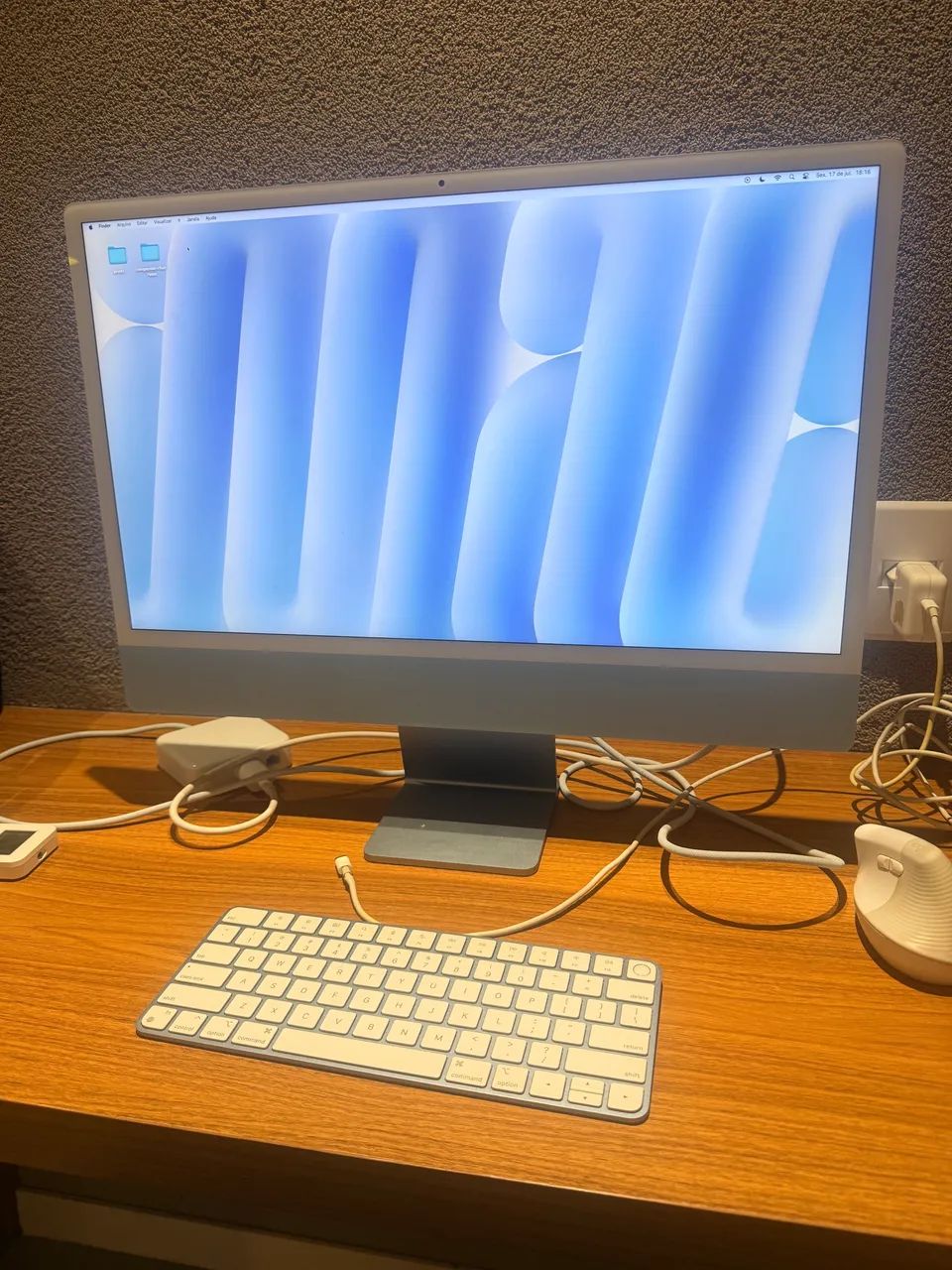 IMAC AZUL - CHIP M3 - 512GB  - Foto 2