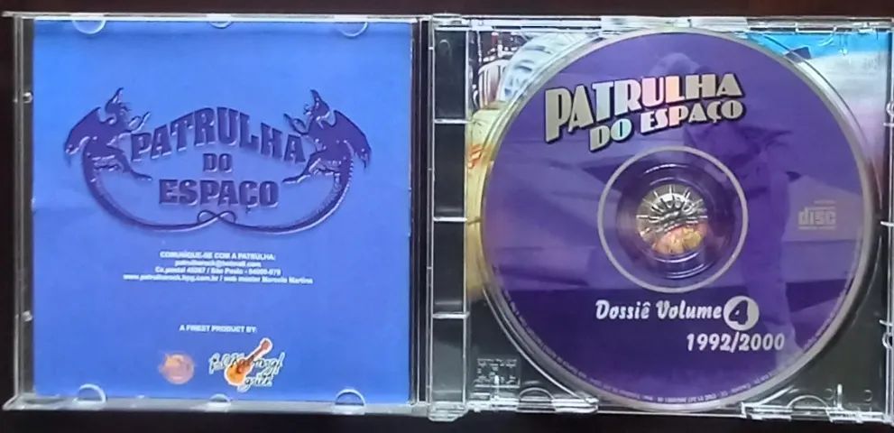 CD PATRULHA DO ESPAÇO - "DOSSIÊ VOLUME 4" - Foto 3