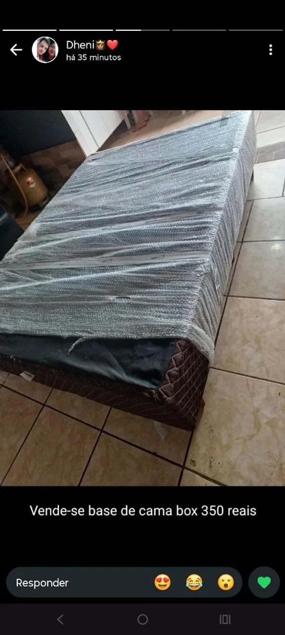 Base cama casal nova  - Foto 2