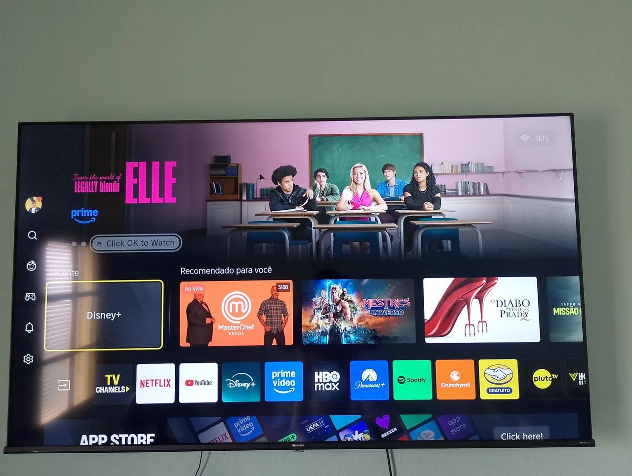 Smart TV 58 Polegadas Hisense 4K - Modelo 58A6NV (Estado de Nova - Foto 2
