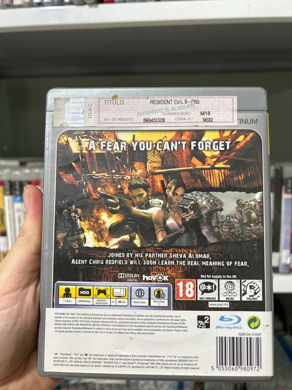 Resident Evil 5 PS3 platinum  - Foto 2