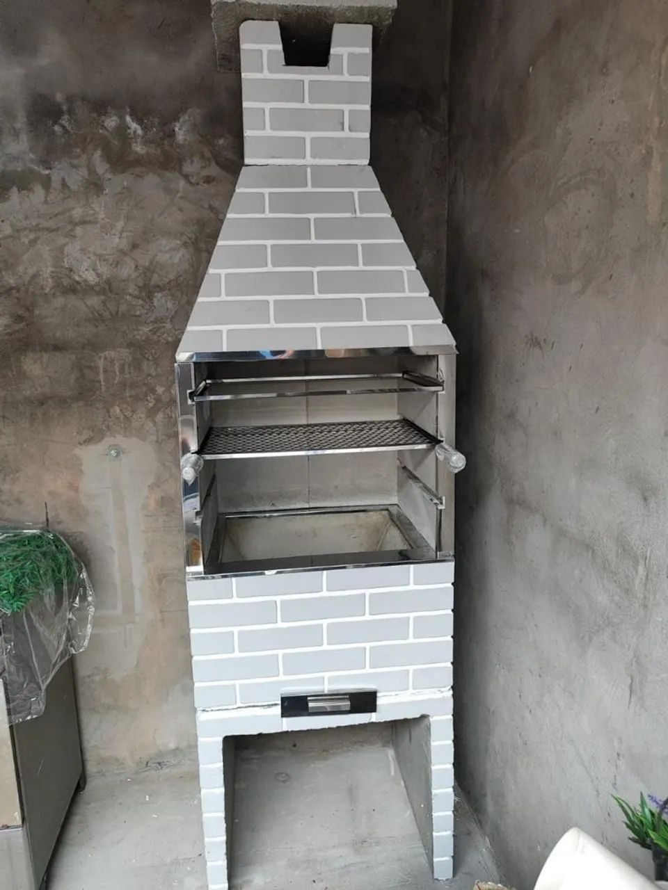 Churrasqueira pré moldada  - Foto 4