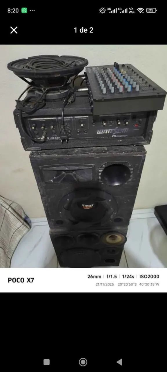 Vendo ou troco caixa de som 