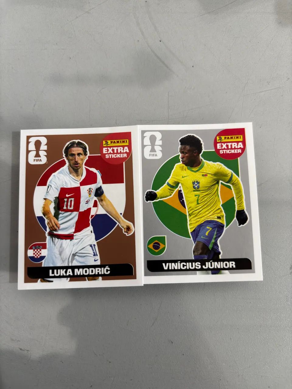 Vinicius Júnior prata e Modric bronze