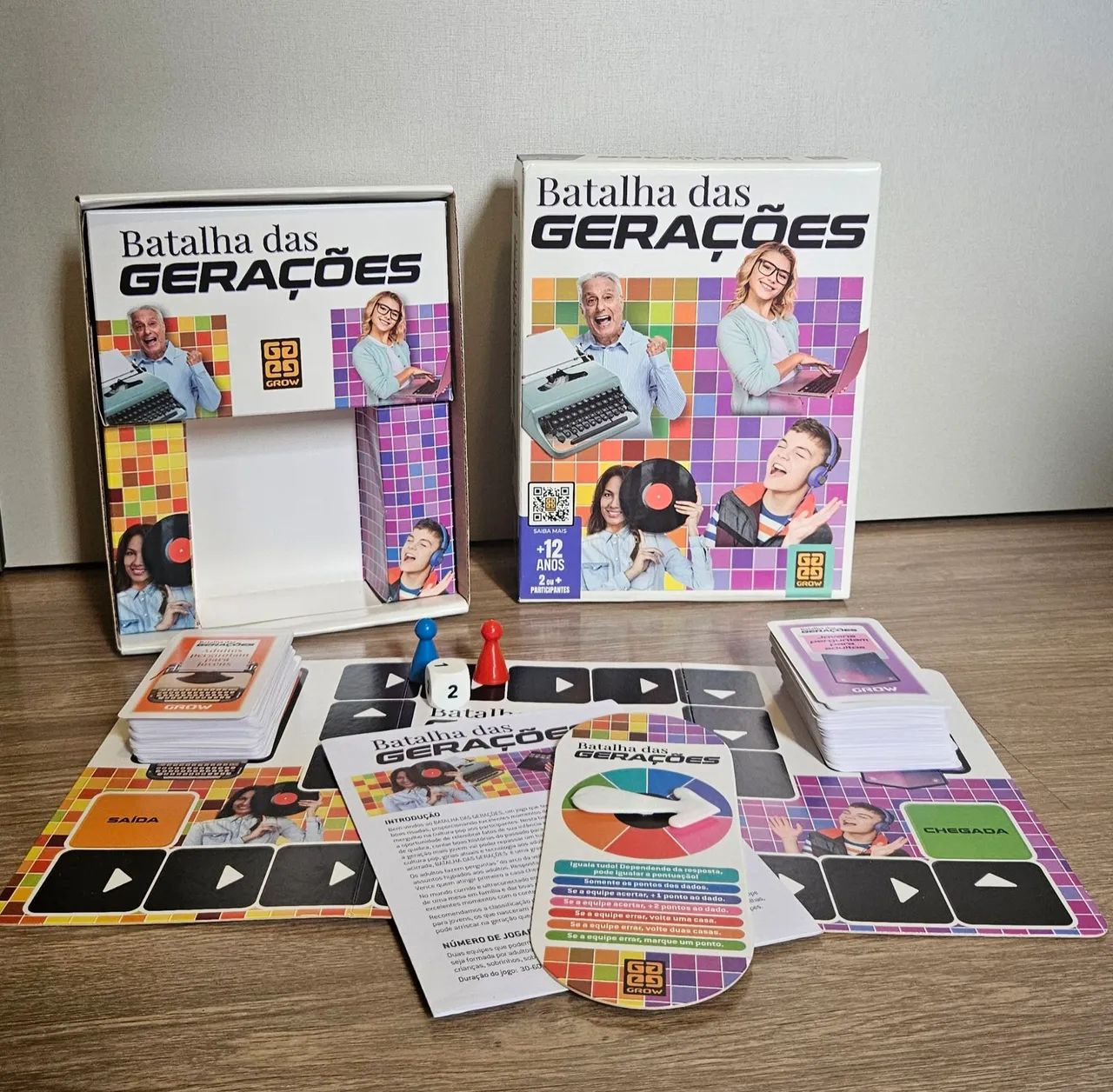 Jogo Batalha das Gerações Grow Perfeito Estado