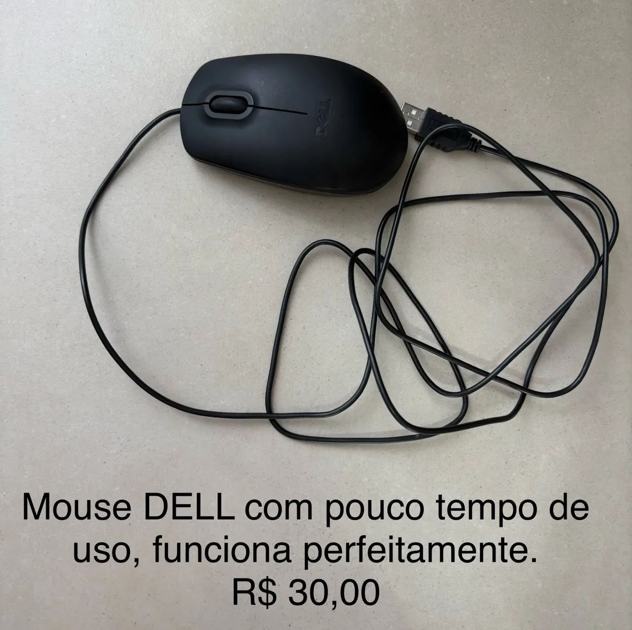 Mouse DELL com cabo  - Foto 3