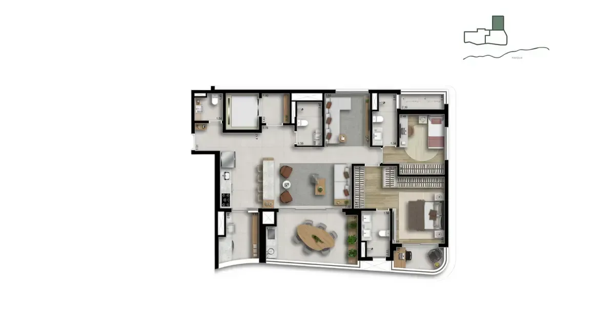 PLANTA 127m²