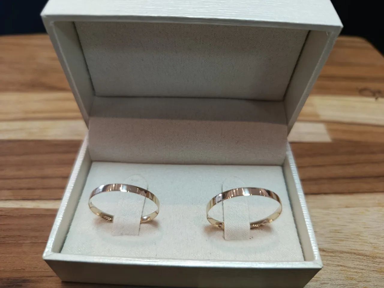 Alianças em ouro 18 k 