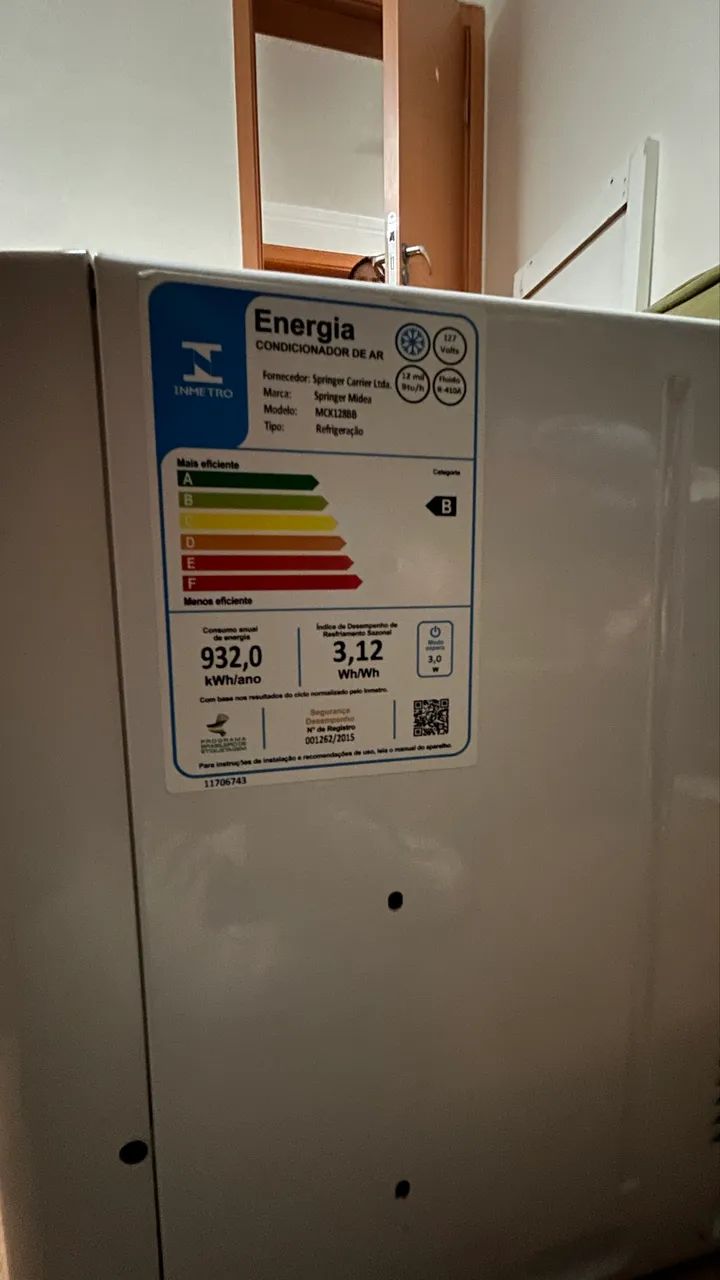 Ar condicionado 12.000btus - 127v - Foto 3