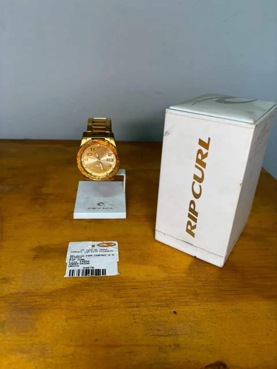 Relógio Rip Curl Cortez XL 2 dourado - Foto 2