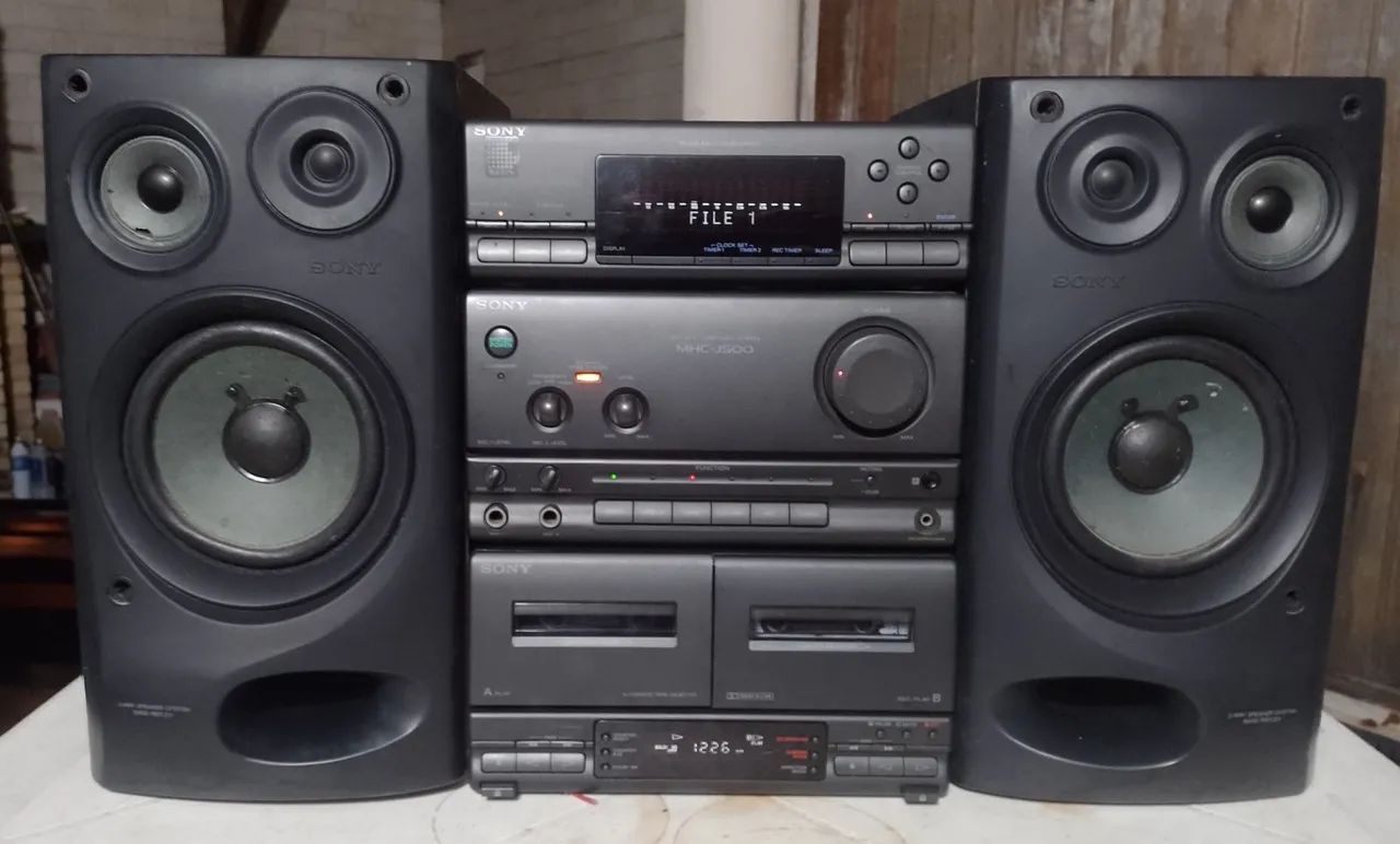 Micro System Sony MHC J500 LEIA