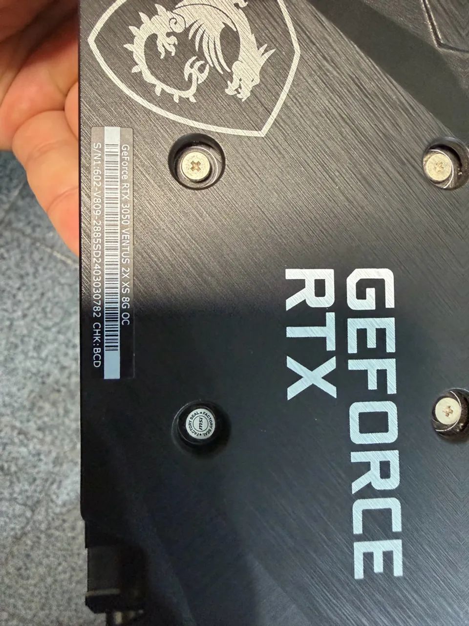 Rtx 3050 8gb - ABSURDAMENTE NOVA - Foto 3