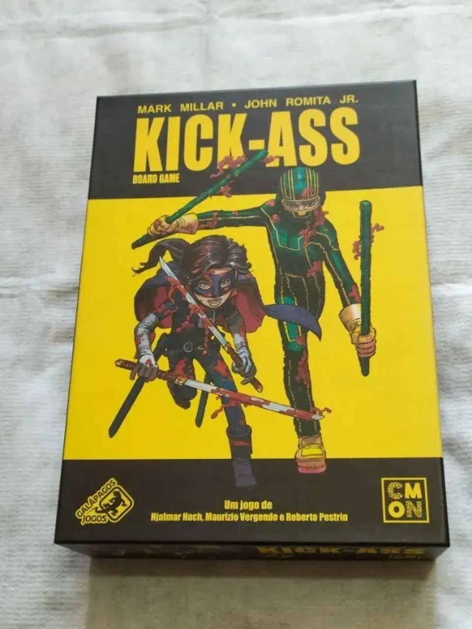 Kick Ass Jogo De Tabuleiro Cooperativo Boardgame Galapagos