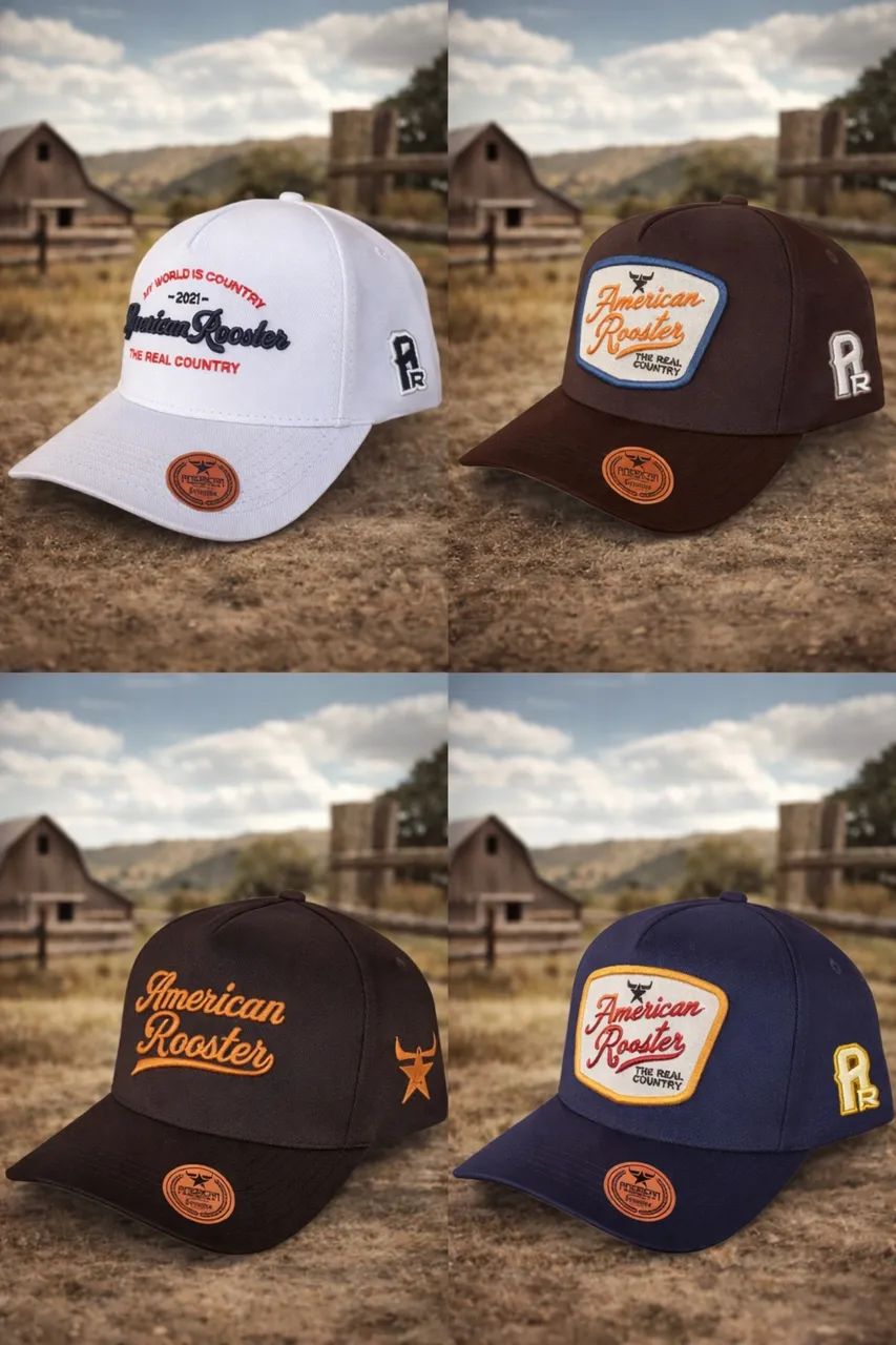 Boné American Rooster