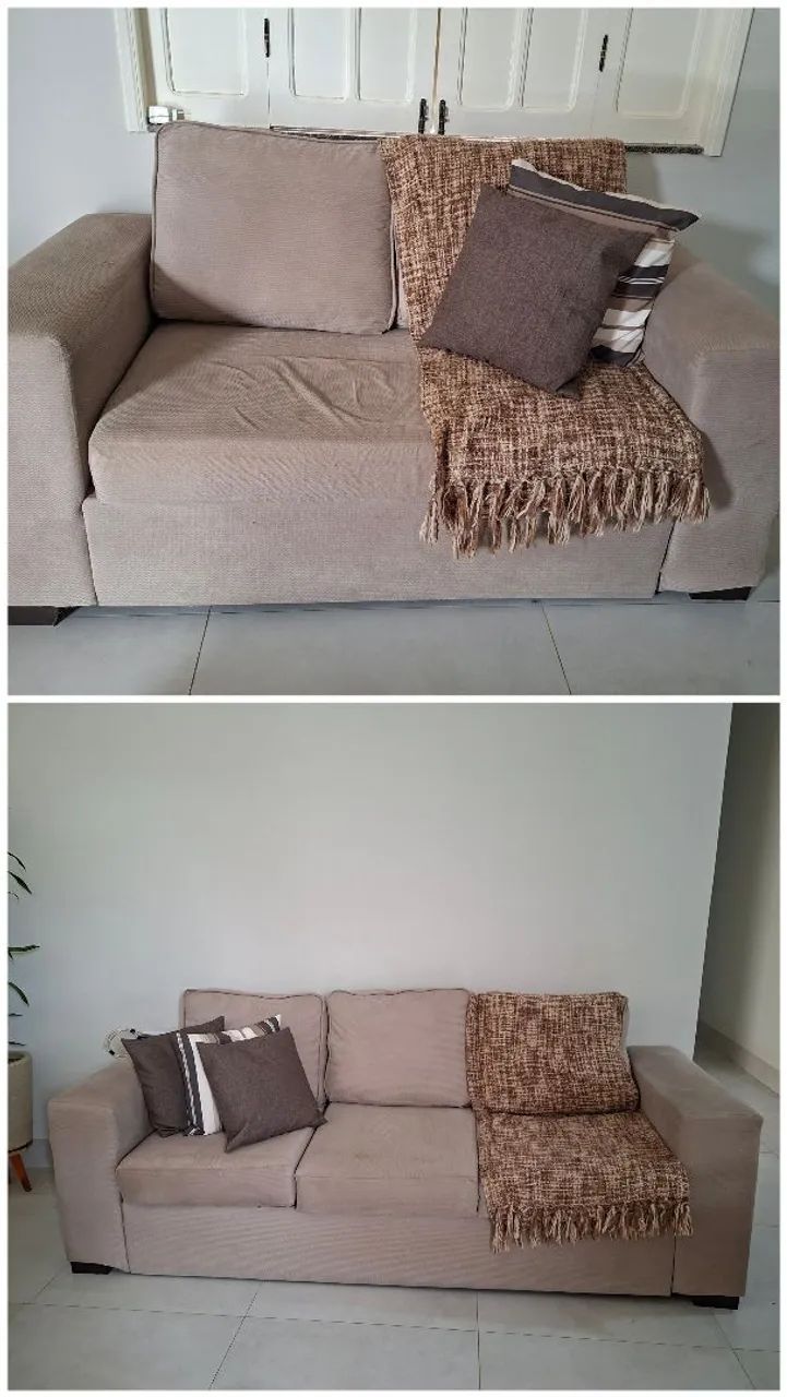 Sofá 2 e 3 lugares