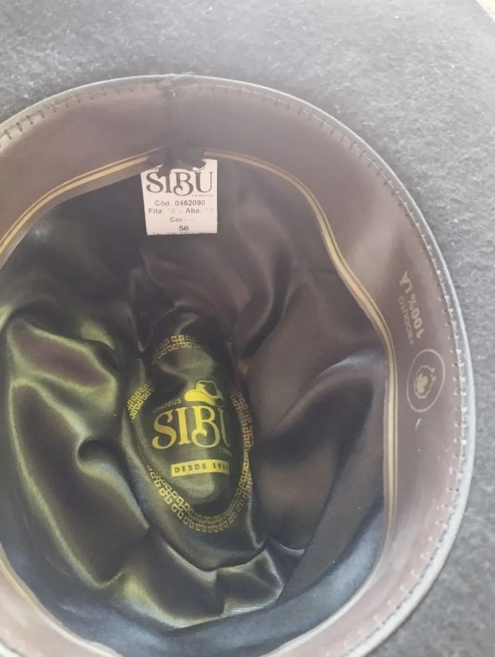 Chapéu sibu preto aba 10 - Foto 3