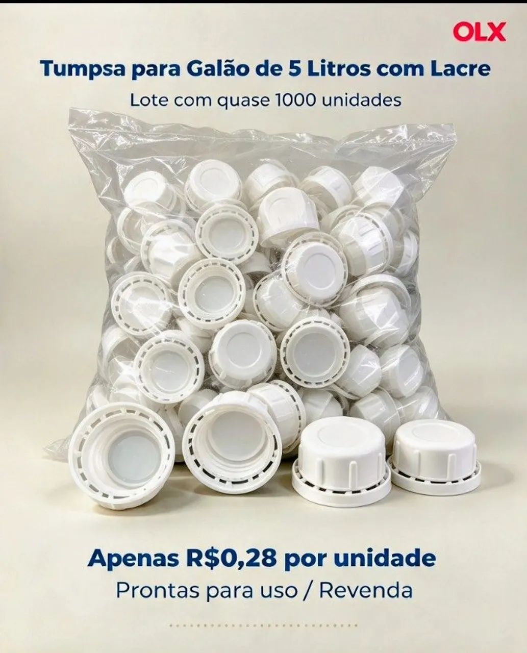 Tampas de galão de 5 litros com laque  - Foto 3