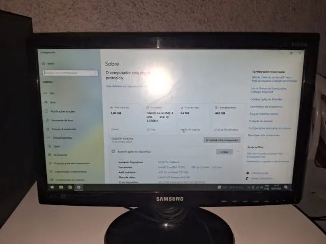 Cpu Core I3 1ªgeração 4gb Ddr3 Ssd 500gb Wifi - Foto 2