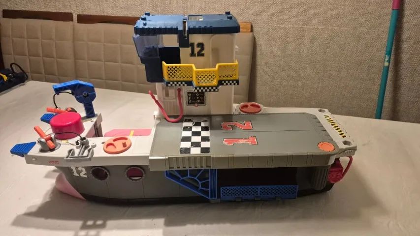 Imaginext Barco Porta Aviões